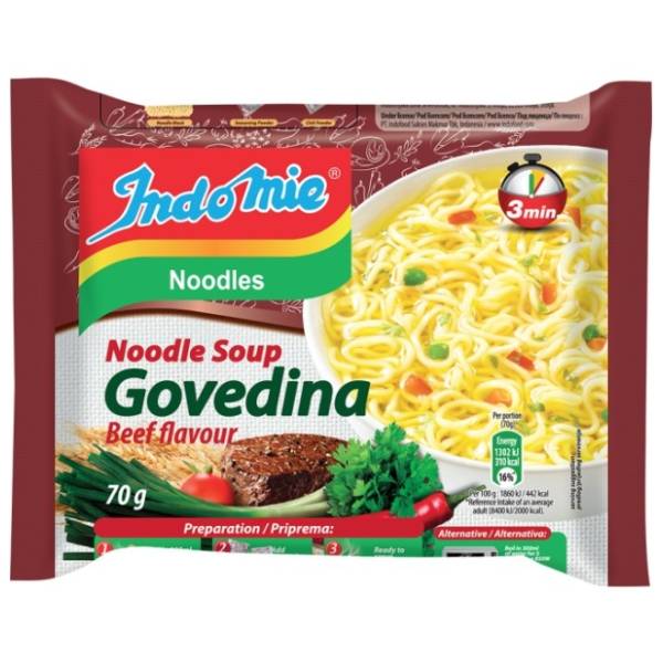 Nudle INDOMIE govedina 70g