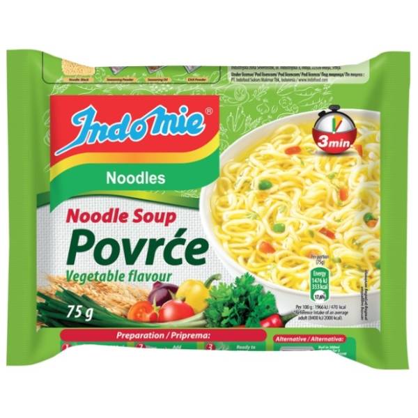 Nudle INDOMIE povrće 70g