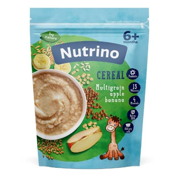NUTRINO bezmlečna kaša 5 žitarica 200g