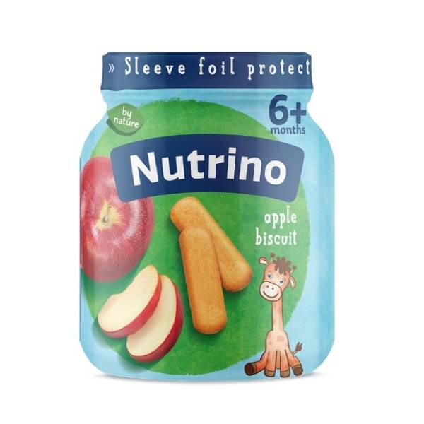 NUTRINO kašica jabuka i keks 125g