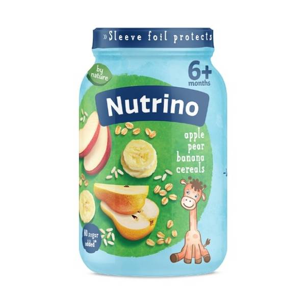 NUTRINO kašica jabuka kruška banana 190g