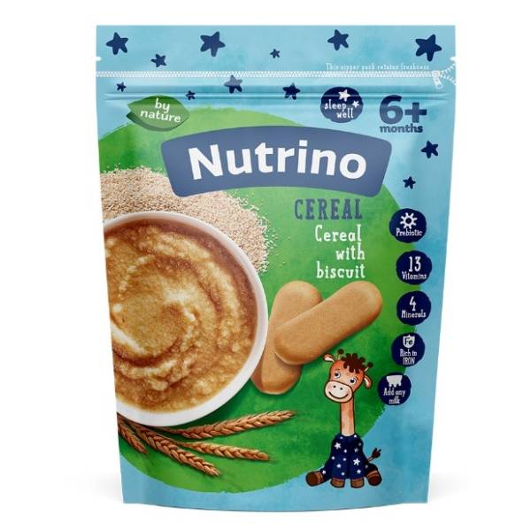NUTRINO mlečna kaša keks 200g