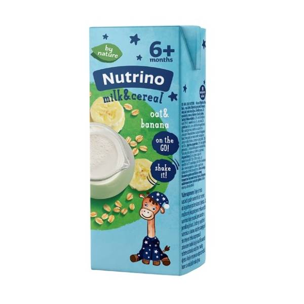 NUTRINO mlekce ovas i banana 200ml