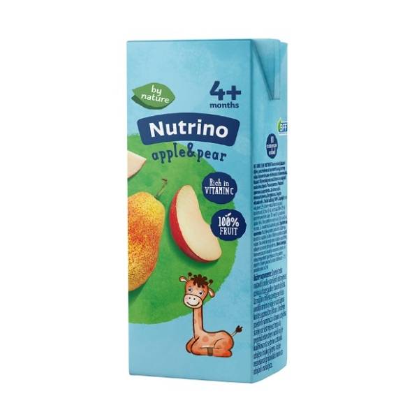 NUTRINO sokić jabuka kruška 200ml