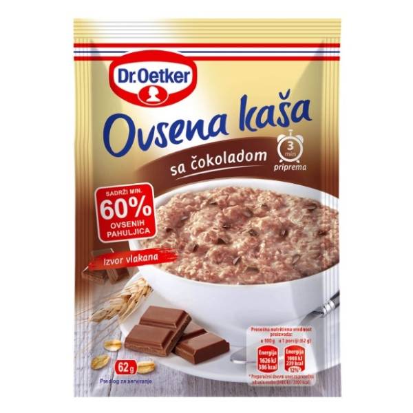 DR.OETKER ovsena kaša čokolada 60g