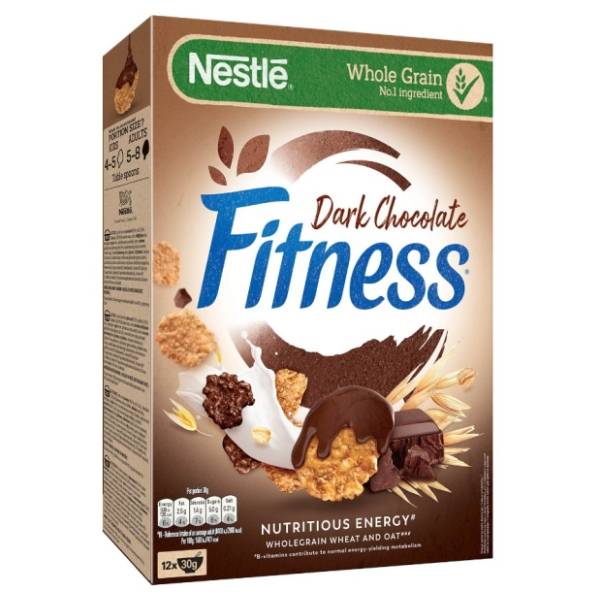 Pahuljice NESTLE Fitness Dark Choco 375g