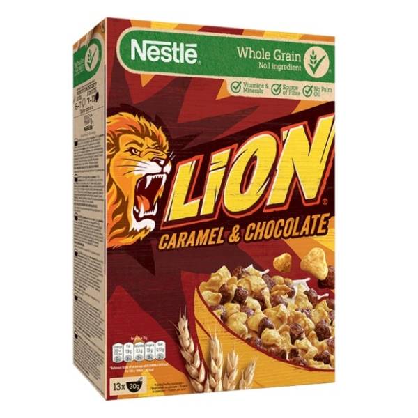 Pahuljice NESTLE Lion karamela i čokolada 400g