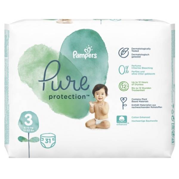 PAMPERS Harmonie VP 3 31kom