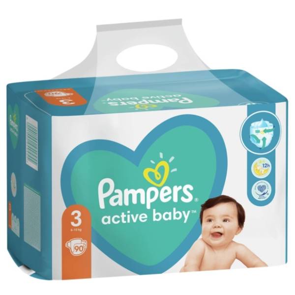 PAMPERS pelene GP 3 90kom