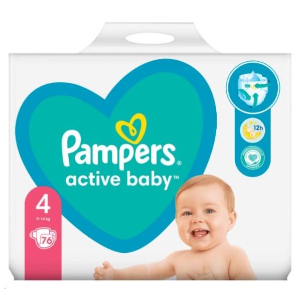 PAMPERS pelene GP 4 76kom
