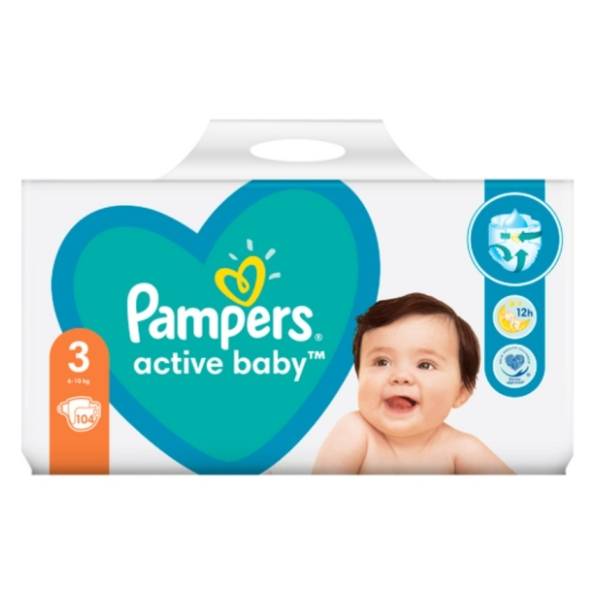 PAMPERS pelene GPP 3 104kom
