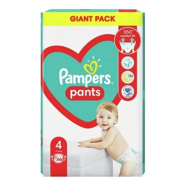 PAMPERS pelene Pants GP 4 66kom