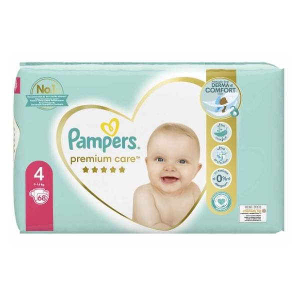 PAMPERS Premium care JP 4 68kom