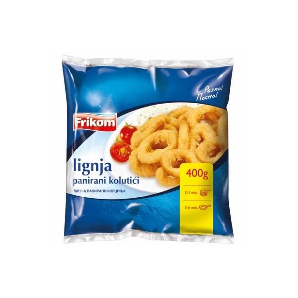 Panirani kolutići lignji FRIKOM 400g