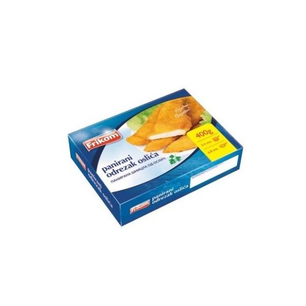 Panirani odrezak oslića FRIKOM 400g