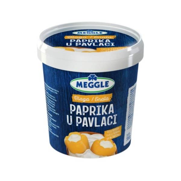Paprika u pavlaci MEGGLE blaga 700g