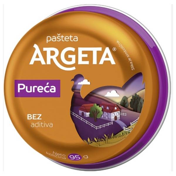 Pašteta ARGETA ćureća 95g