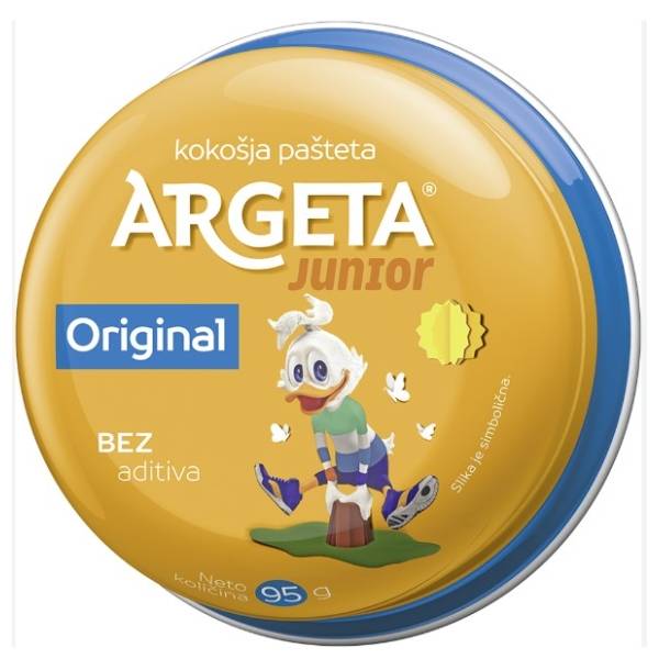 Pašteta ARGETA junior 95g