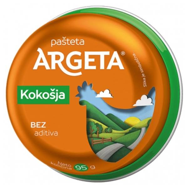 Pašteta ARGETA kokošija 95g