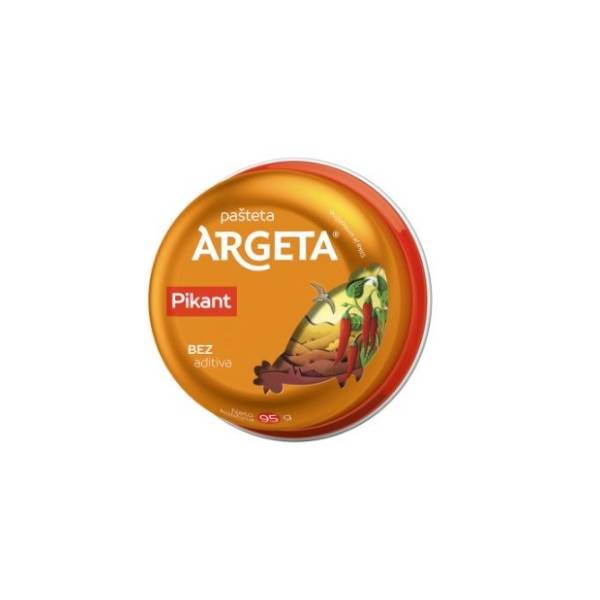Pašteta ARGETA pikant kokošija 95g