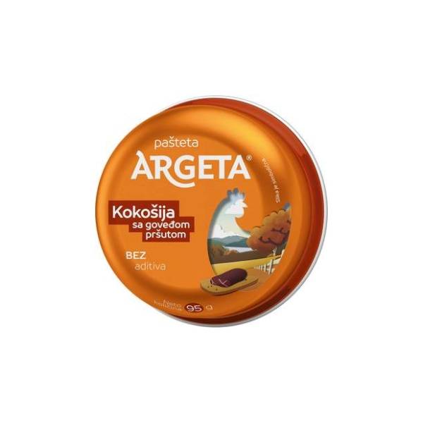 Pašteta ARGETA sa goveđom pršutom 95g