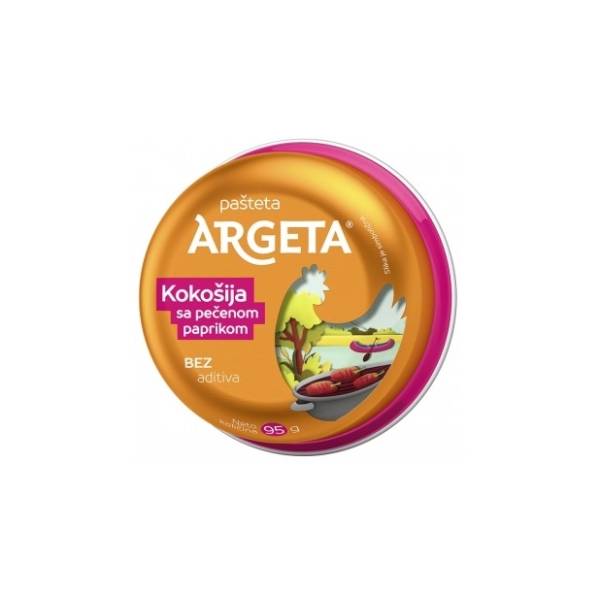 Pašteta ARGETA sa pečenom paprikom 95g