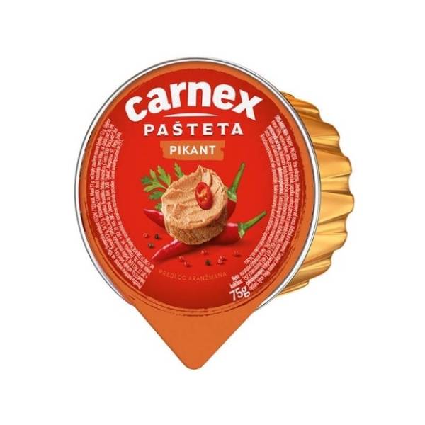 Pašteta CARNEX pikant 75g