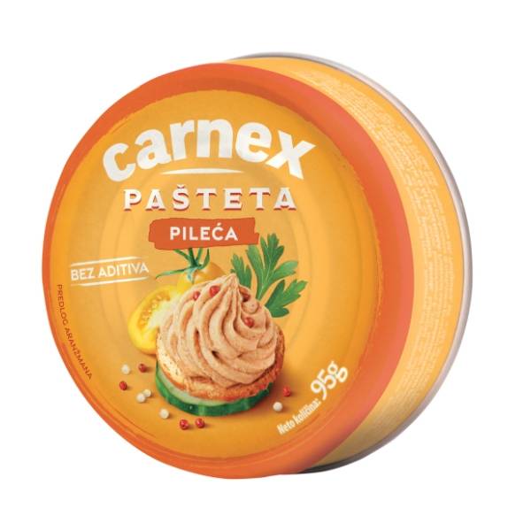 Pašteta CARNEX pileća 95g