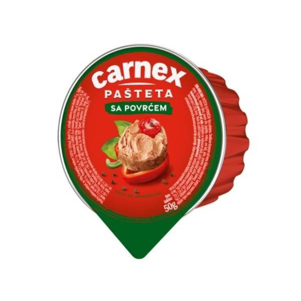 Pašteta CARNEX sa povrćem 50g