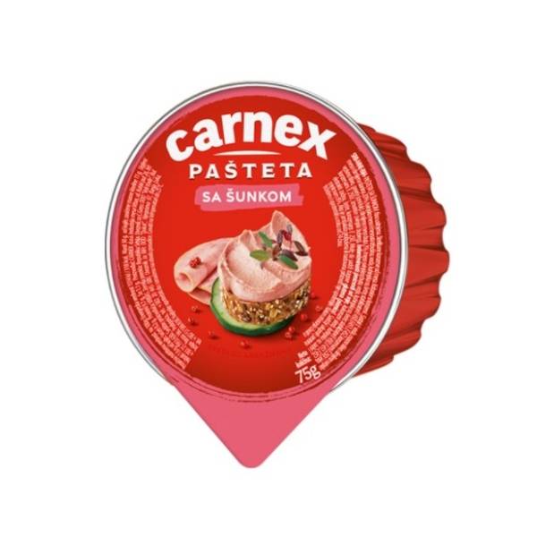 Pašteta CARNEX sa šunkom 75g