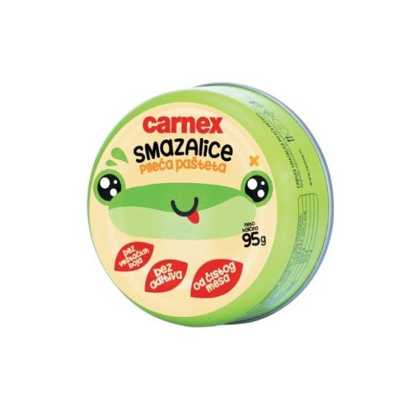 Pašteta CARNEX Smazalice 95g