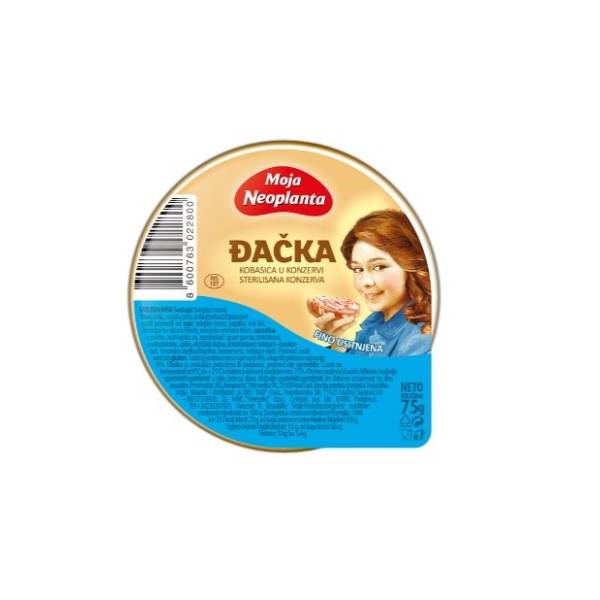 Pašteta NEOPLANTA đačka 75g