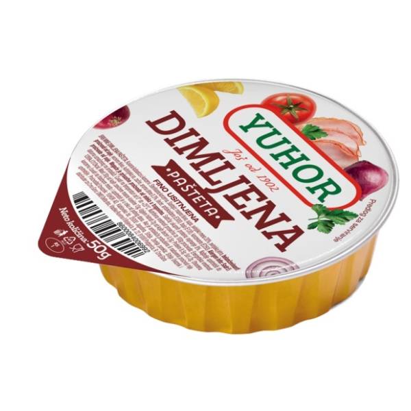 Pašteta YUHOR dimljena 50g