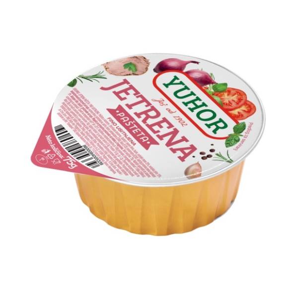 Pašteta YUHOR jetrena 75g
