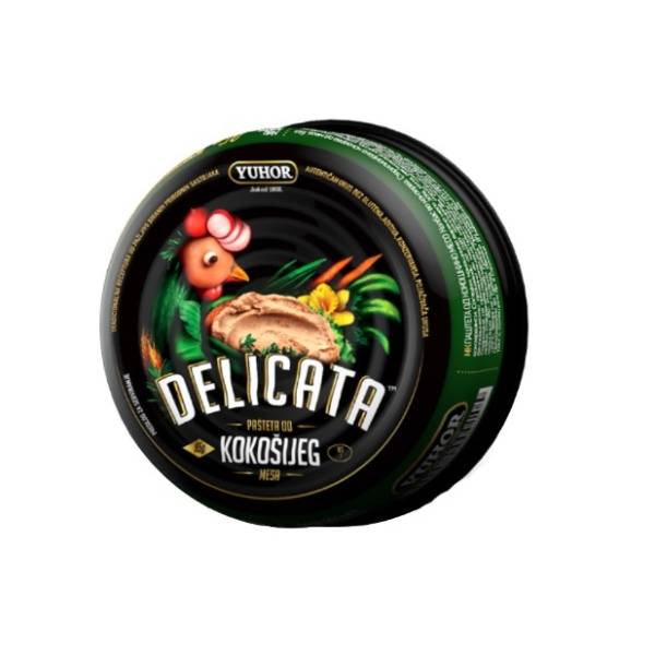 Pašteta YUHOR kokošija delicata 95g