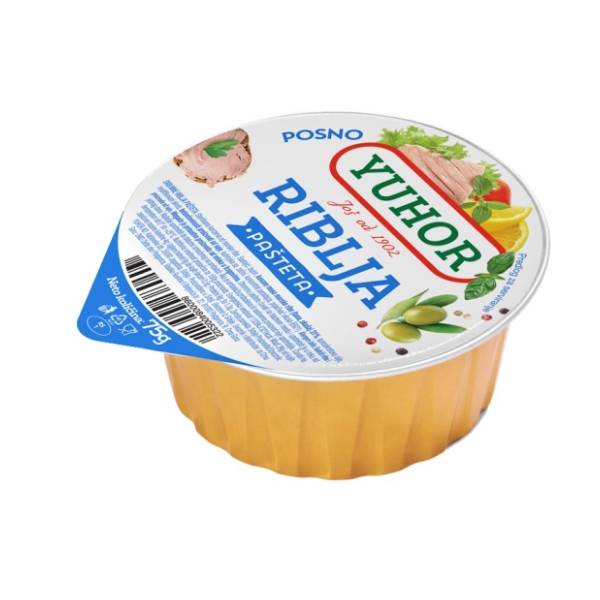 Pašteta YUHOR riblja 75g