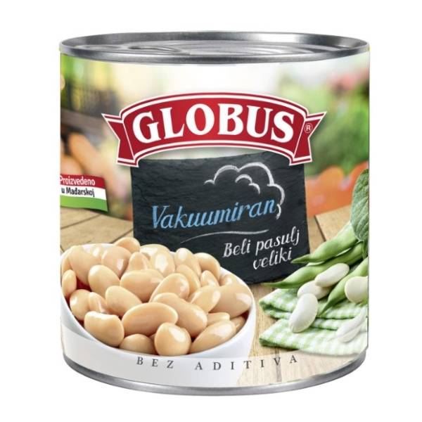 Pasulj GLOBUS beli veliki 326g