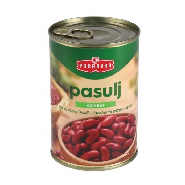 Pasulj PODRAVKA crveni 400g