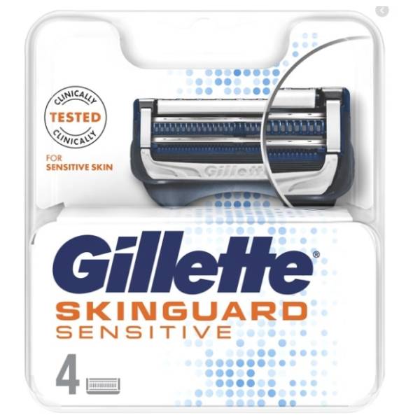Patrone GILLETTE Skinguard sensitive 4psc 1kom
