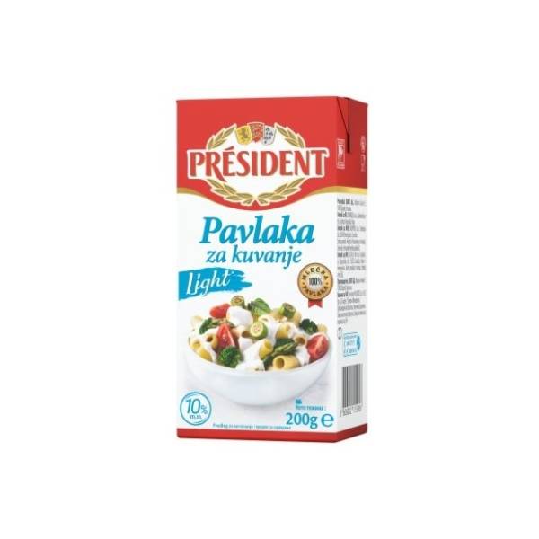 Pavlaka za kuvanje PRESIDENT light 10%mm 200g