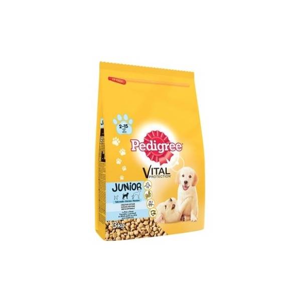 Pedigree junior 3kg discount
