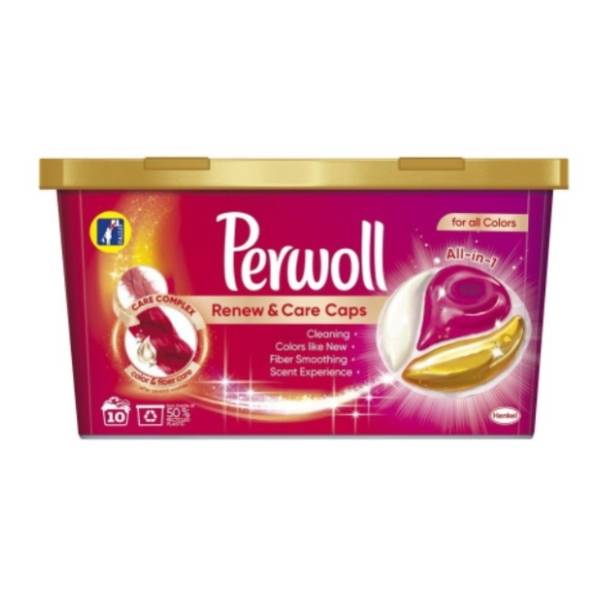 PERWOLL kapsule Renew & Care Color 10kom
