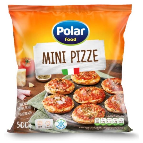 POLAR mini pizza 500g