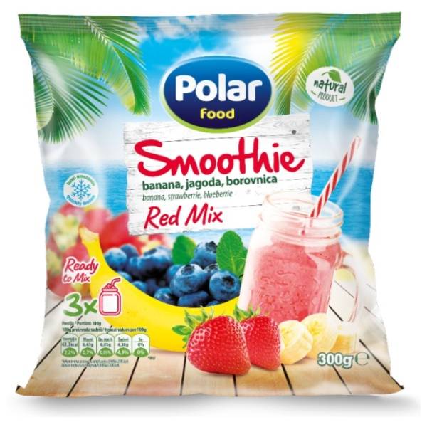 POLAR smoothie red mix 300g