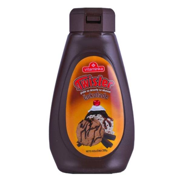 Preliv TWISTER čokoladni 350g