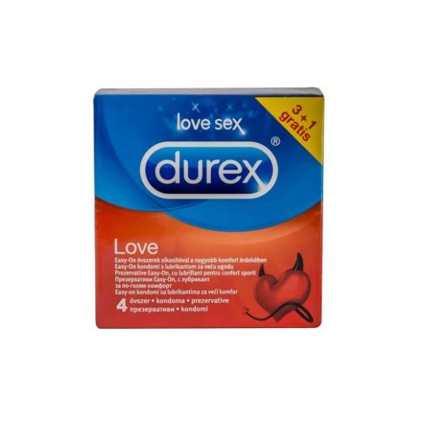 Prezervativ DUREX Love 4kom