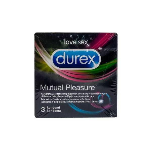 Prezervativ DUREX Mutual pleasure 3kom