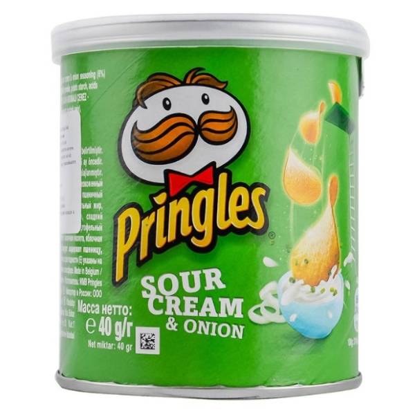 PRINGLES sour cream & onion 40g