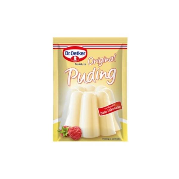 Puding DR.OETKER bela čokolada 38g