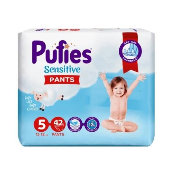 PUFIES pelene sensitive pants 5 42kom